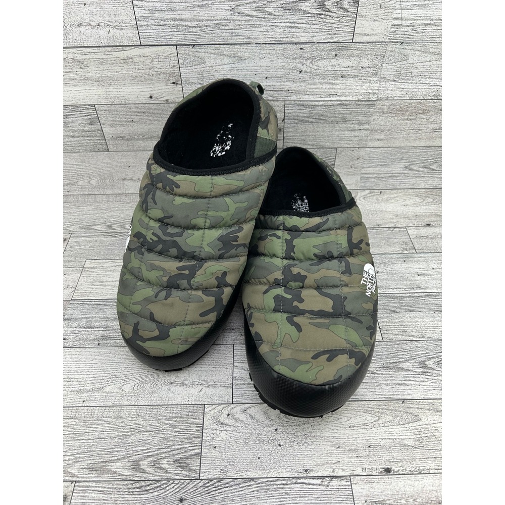 The North Face Men Thermoball Traction Mule V Camo Slippers NF0A3UZN Size 10